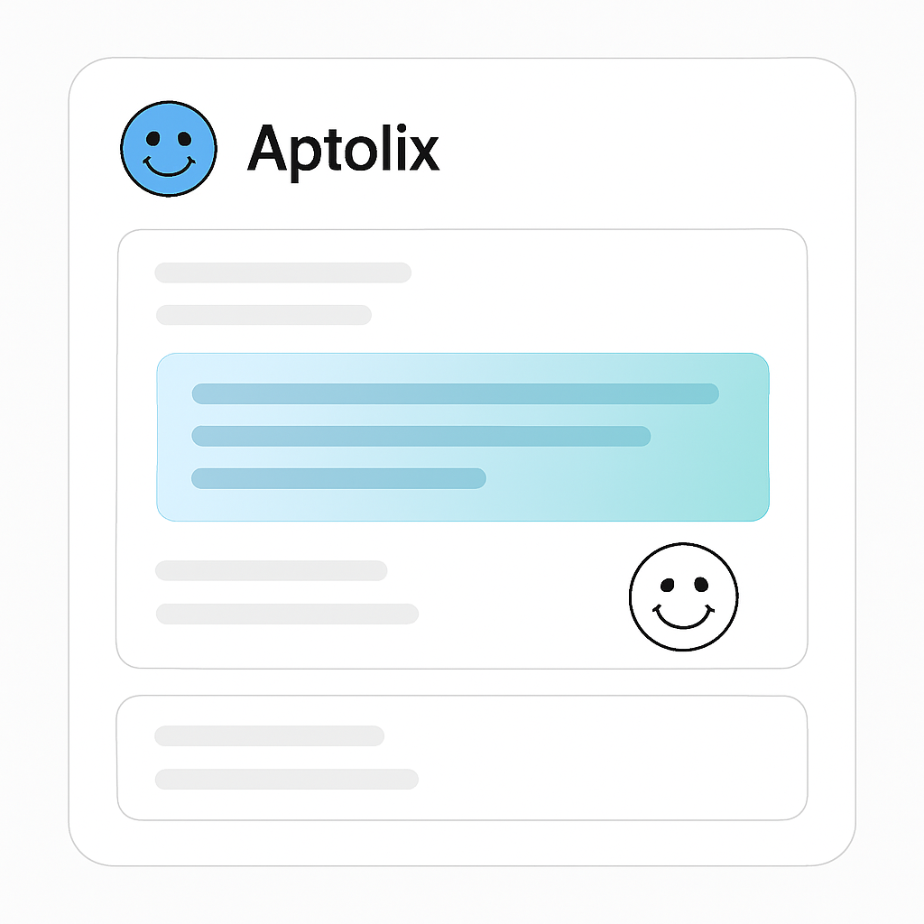 AI Chatbot for SaaS User Help, Onboarding, and In-App Support by Aptolix